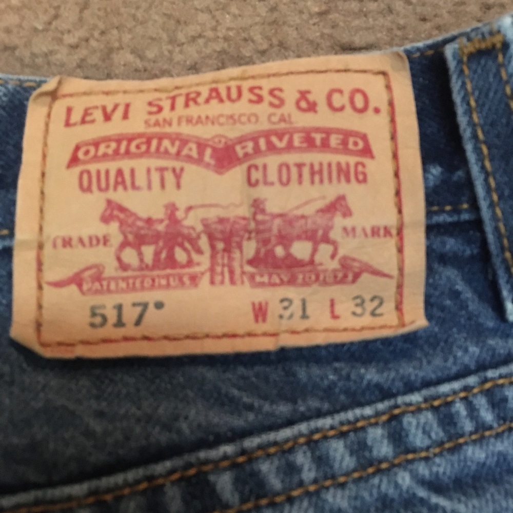 Vintage Levi High-Waisted Bootcut Jeans